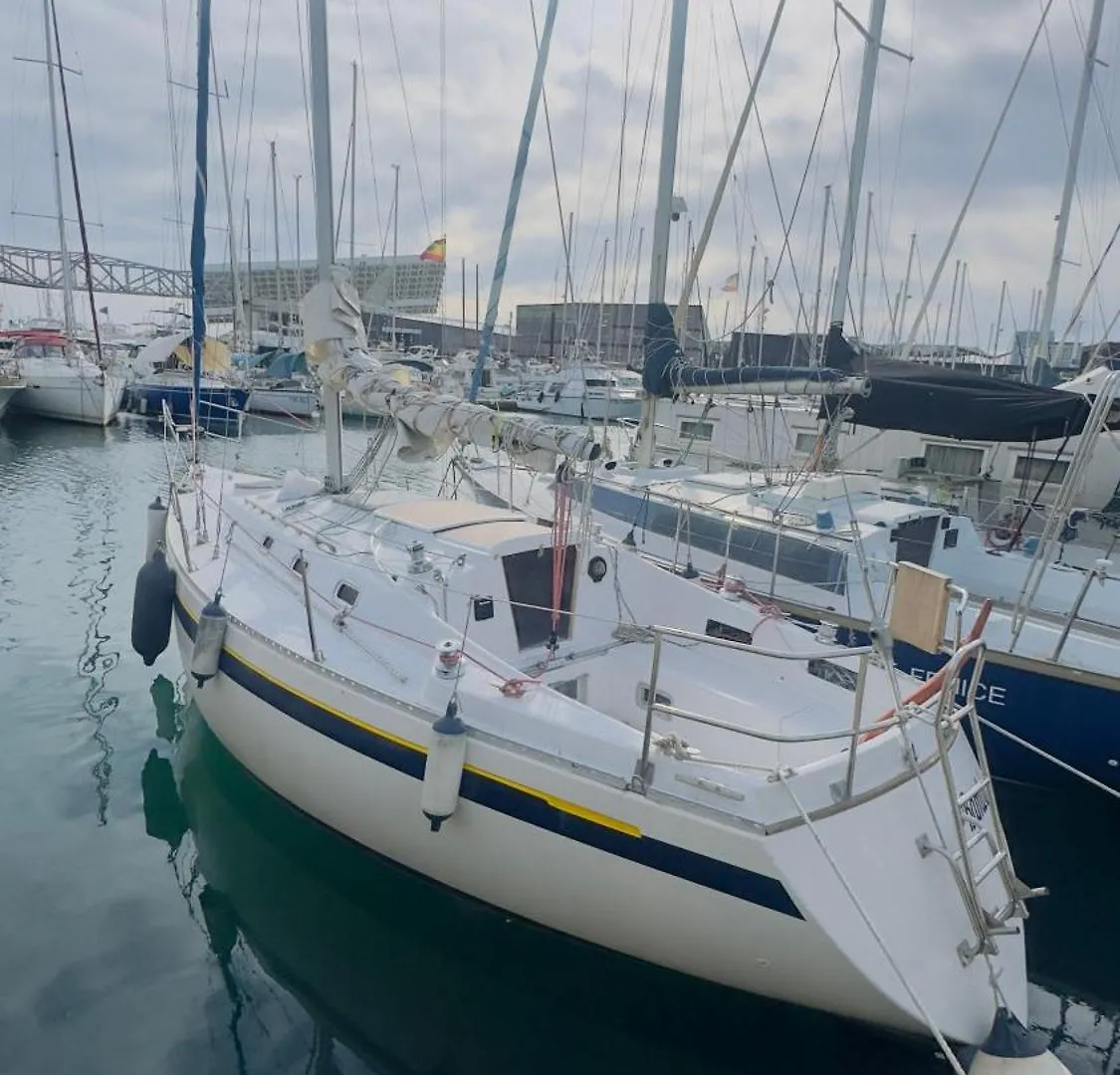 Botel Boat In Barcelona Sailing & Sleeping Hotel Spain